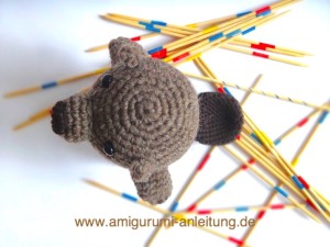 Amigurumi beaver